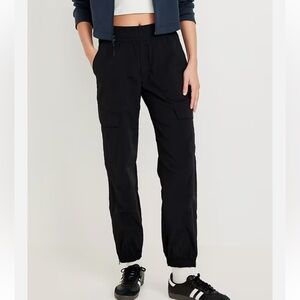 OLD NAVY High-Waisted Ankle-Zip Cargo Joggers